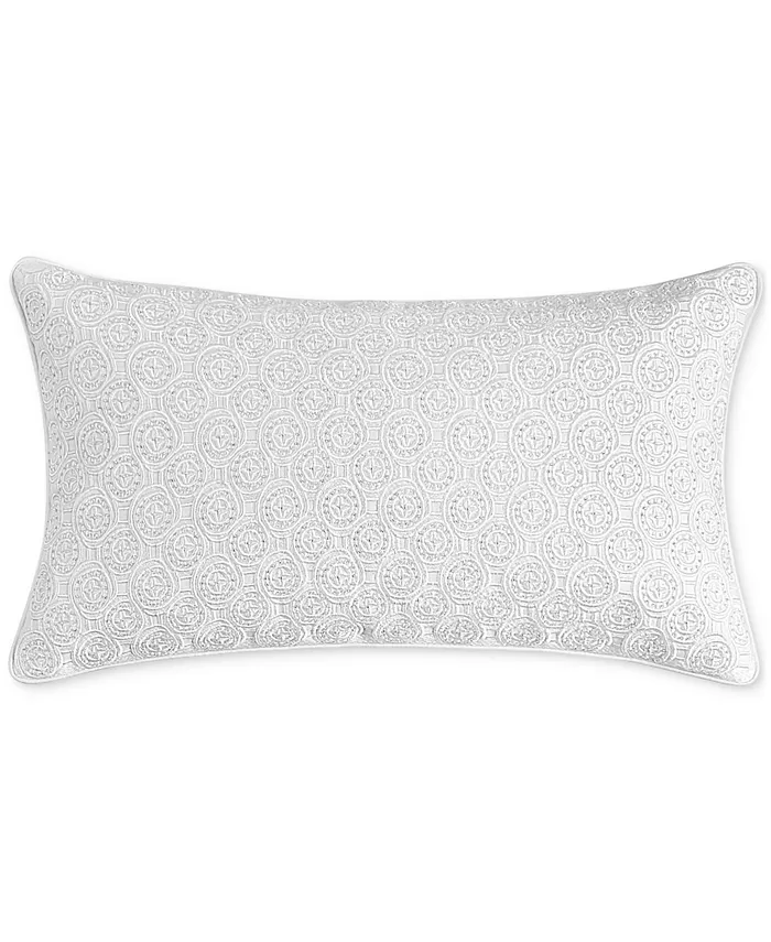 Hotel Collection Deco Appliquandeacute Decorative Pillow， 12