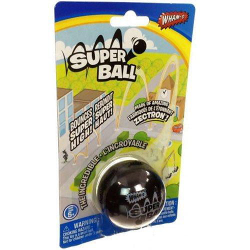 Wham-O Incredible SuperBall® Toy， Black Bouncing Ball， Children Ages 5+