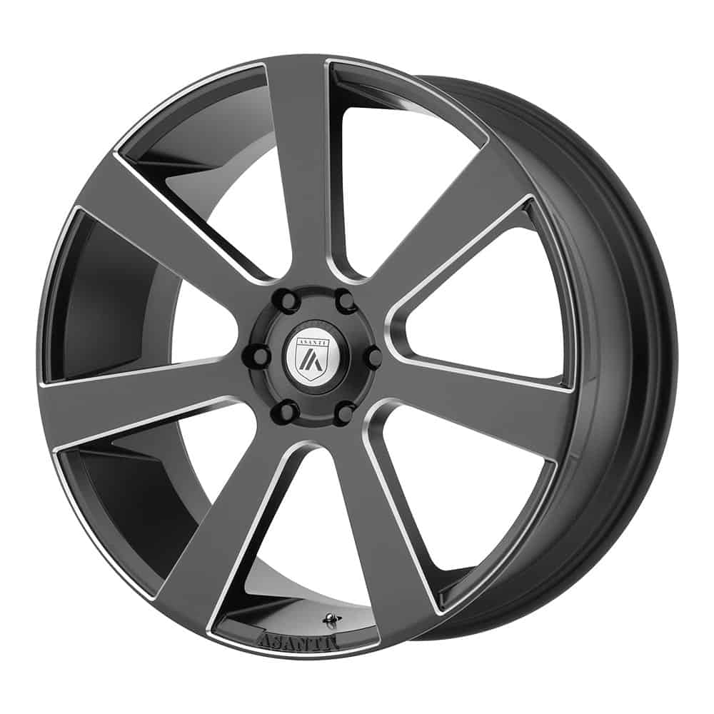Asanti Black ABL-15 APOLLO AB15 24X9 5X120 S-BLK MILL 35MM