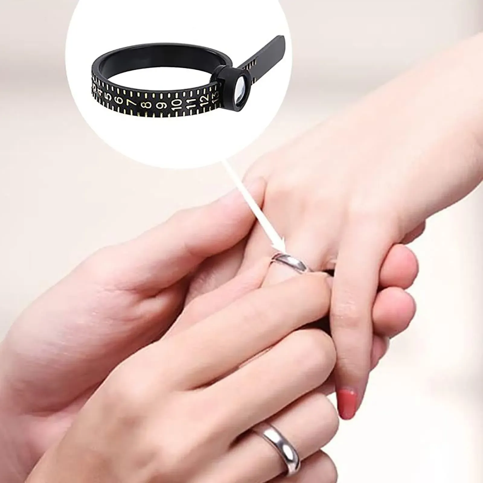 💥Factory Clearance Sale, Discounted Prices💥Ring Tape Measure Wit