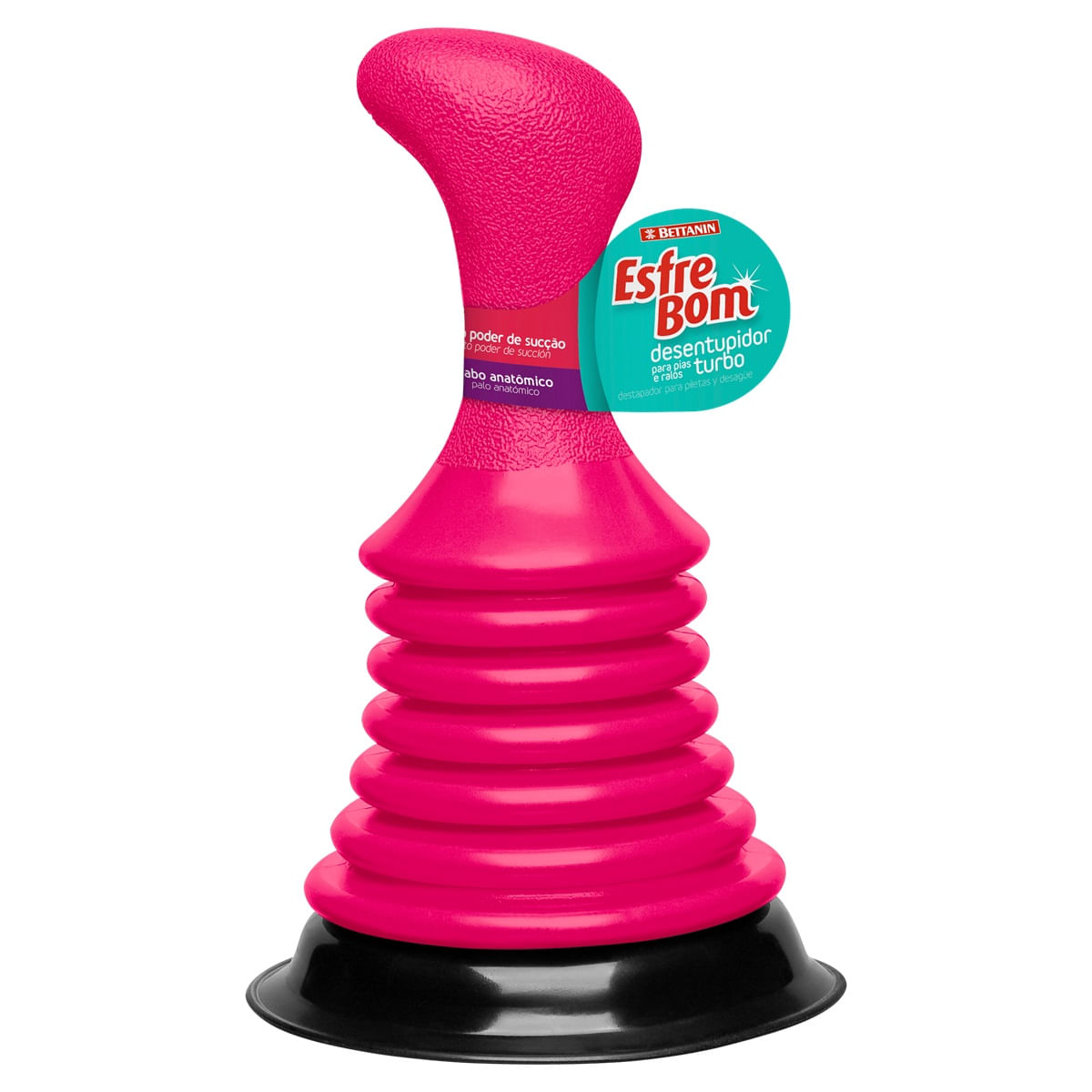 Desentupidor para Pia e Ralo Turbo Esfrebom