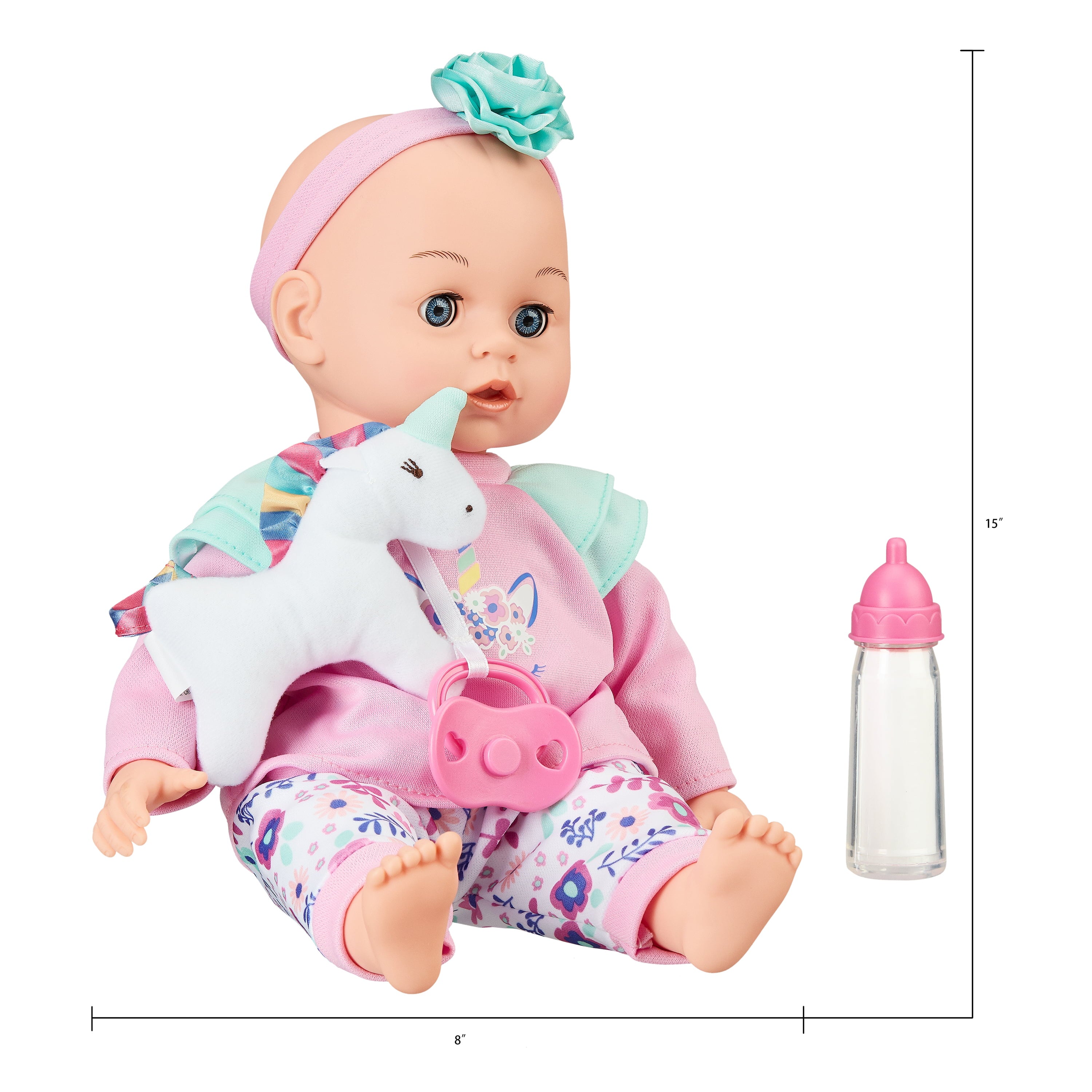 My Sweet Love Sweet Baby Doll Toy Set, 4 Pieces