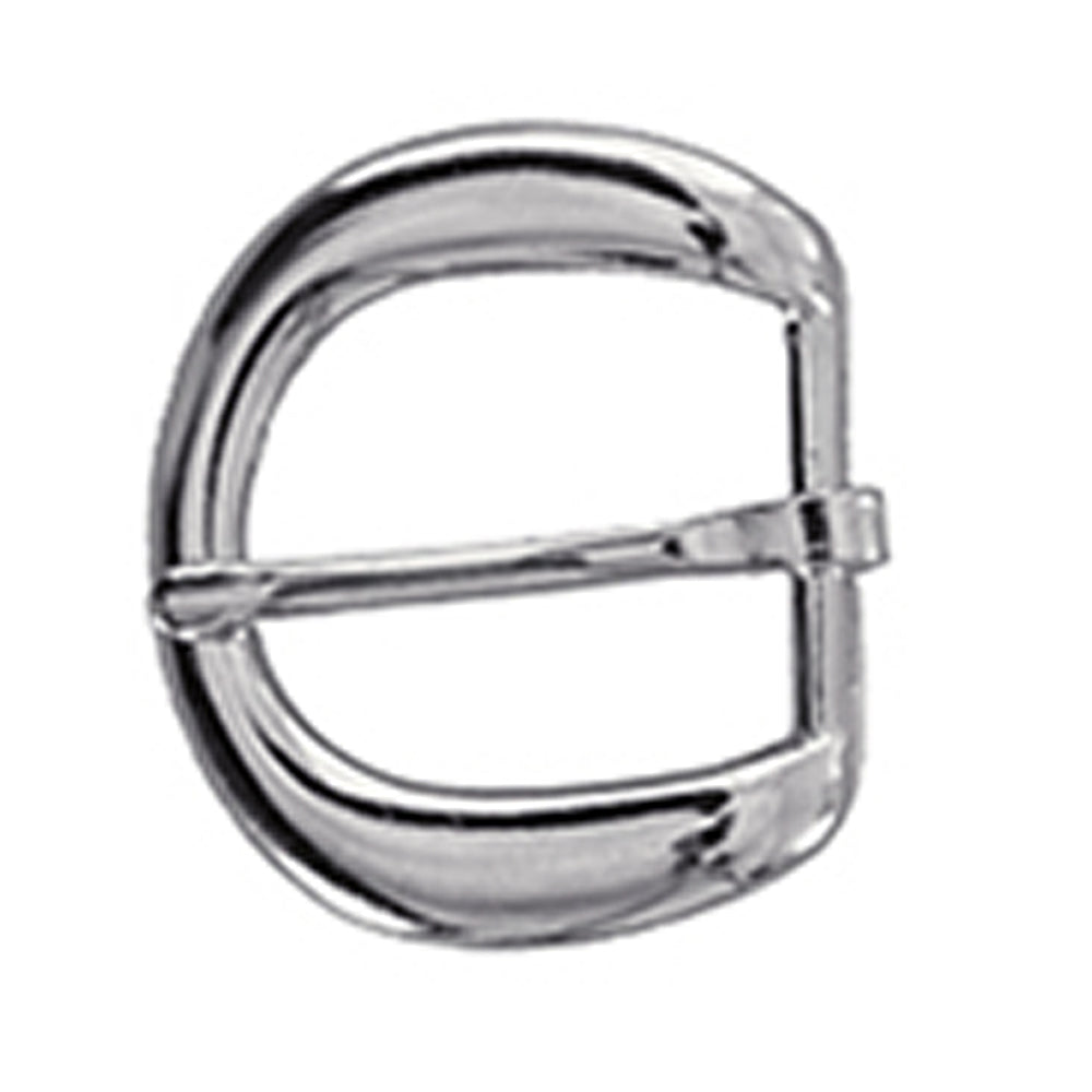 Pack Of 8 1/2 In Western Horse Tack Die Cast Heel Buckle Nickel Plated
