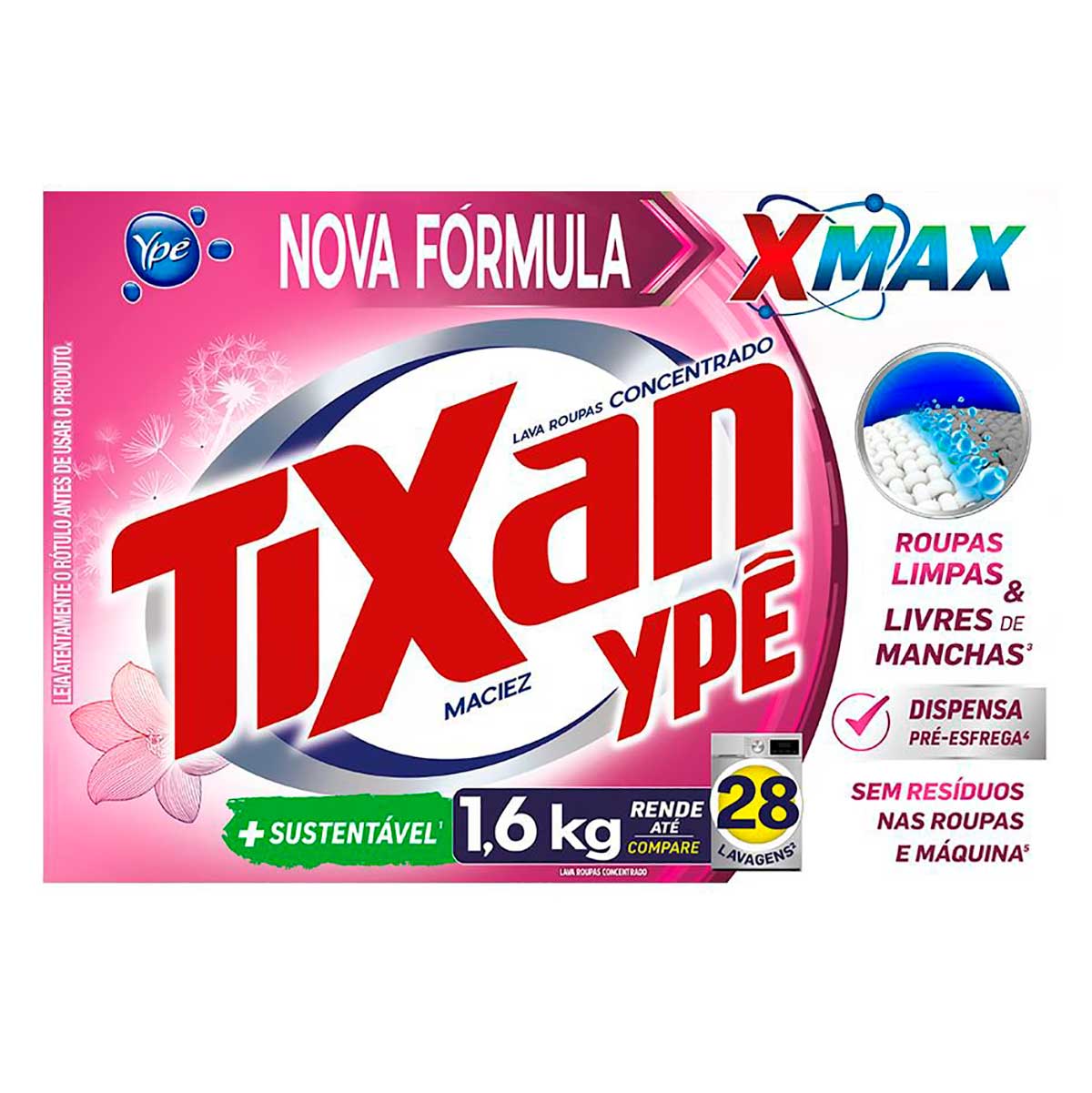 Sabao em Po Tixan Ype Maciez 1,6Kg