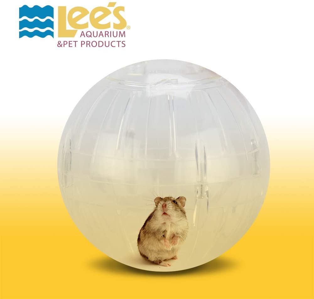 Lee's Kritter Krawler Mini Exercise Ball， 5-Inch， Clear