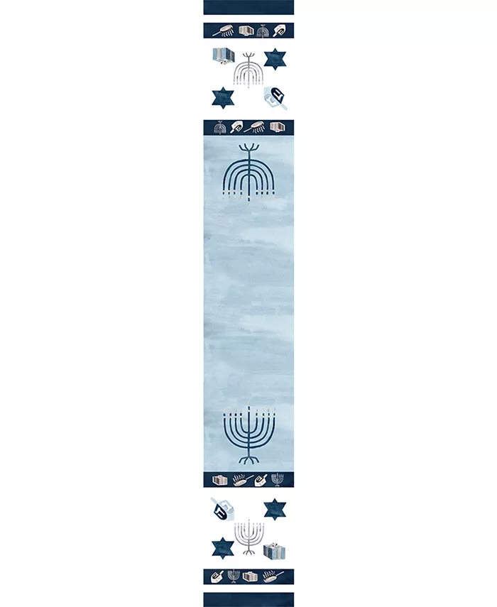 Laural Home Happy Hanukkah Table Runner， 90