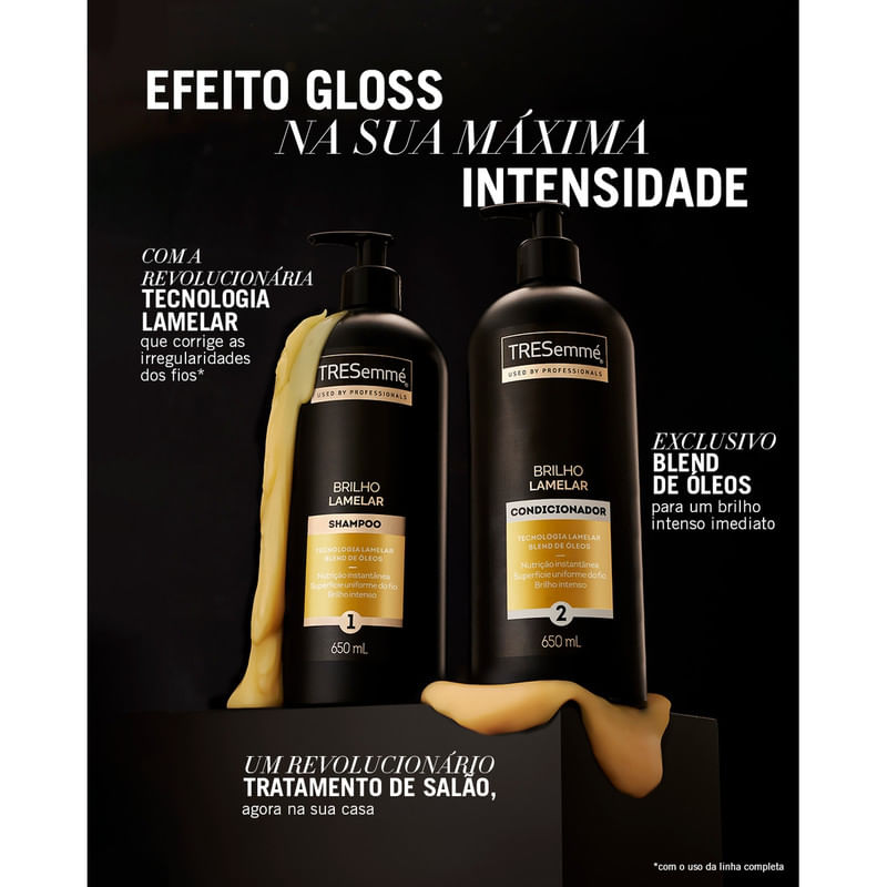 Condicionador Tresemme Brilho Lamelar Frasco 650ml