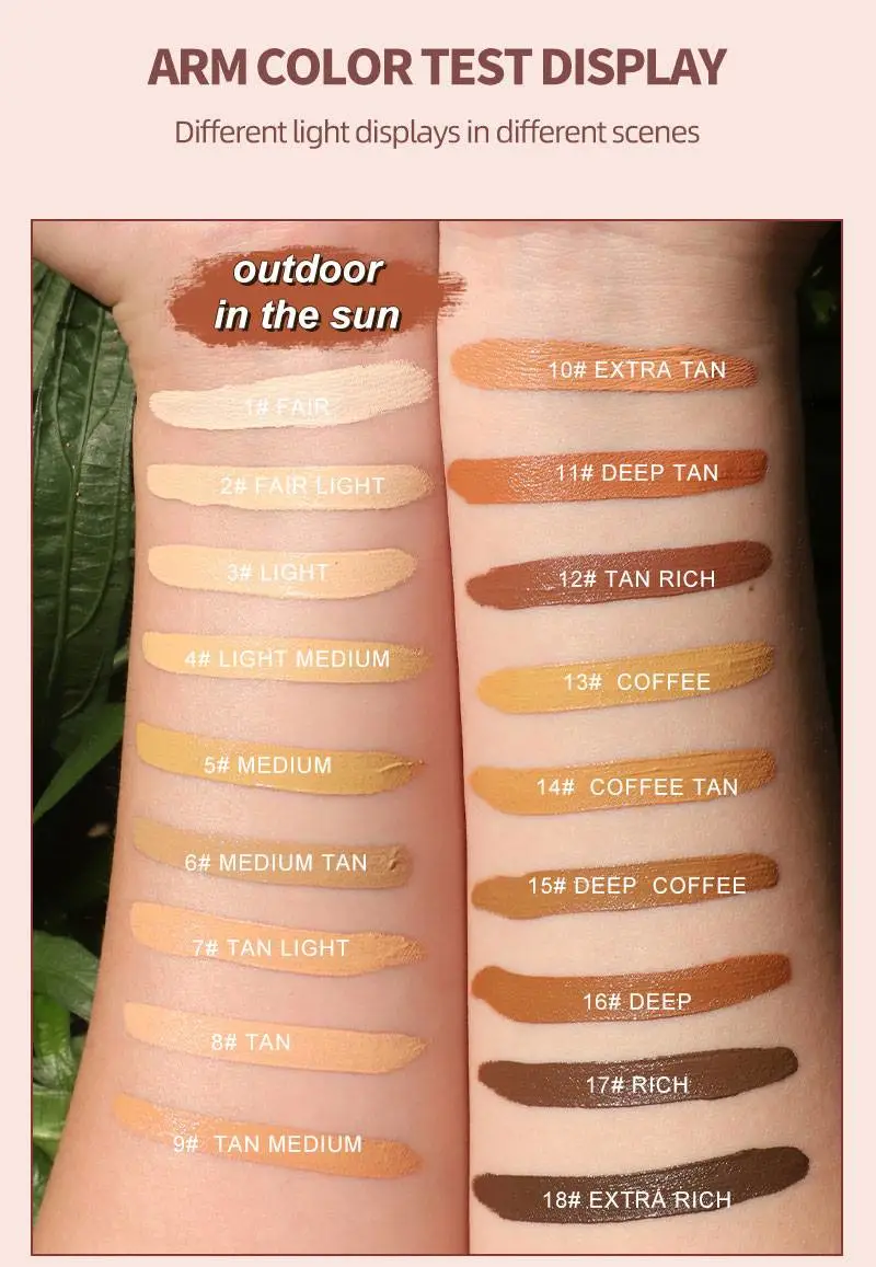 Longwear Full Coverage Liquid Concealer Private Label