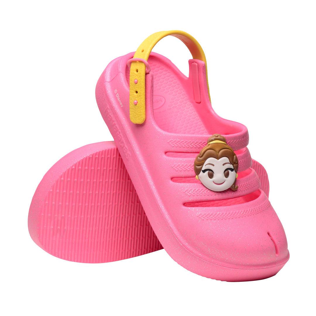 Chinelo Clog Havaianas Infantil Princesa Bela Ciber Pink