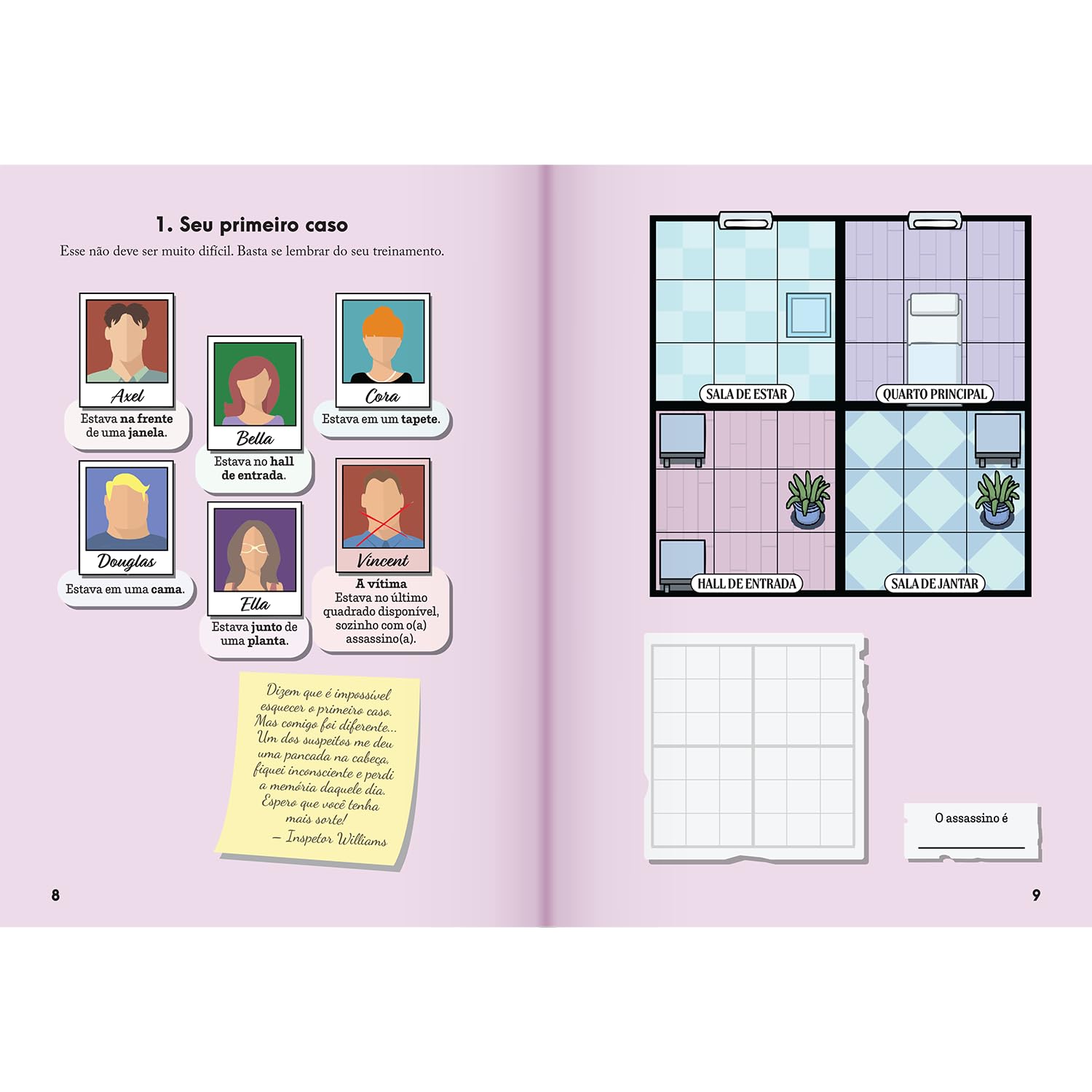 Murdoku: 80 mistérios para resolver usando a lógica