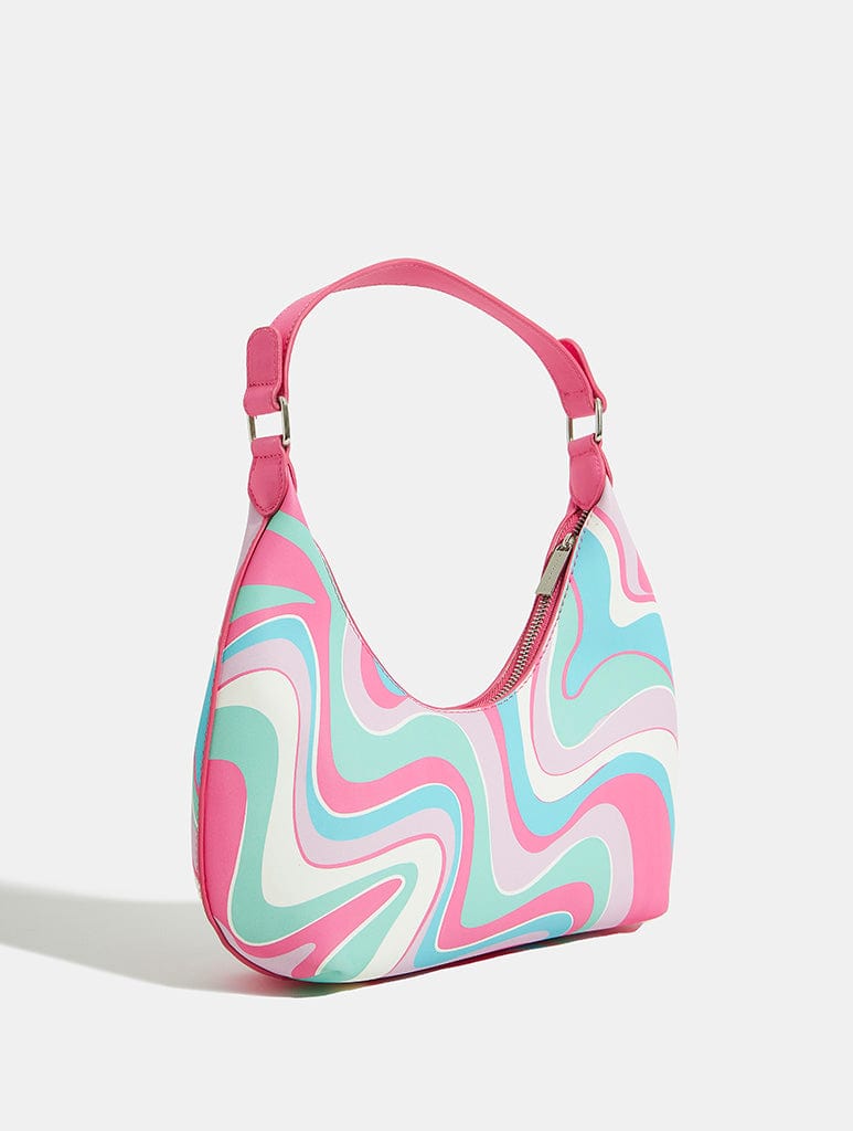Colorful Vortex Shoulder Backpack