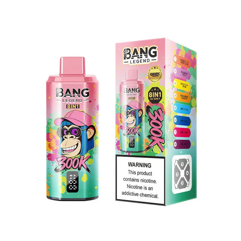 Bang Legend 300000 Puffs 8in1 Disposable Vape