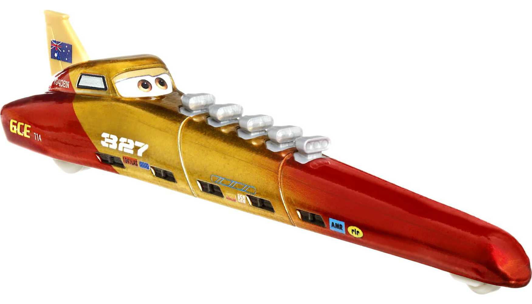 Disney and Pixar Cars On The Road Salt Flats 9-Pack of 1:55 Scale Collectible Die-cast Toy Cars