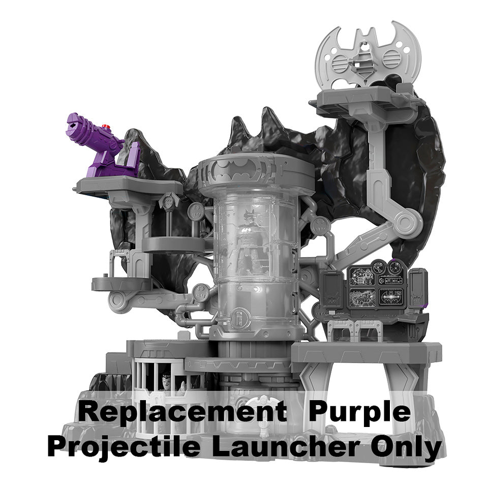 Replacement Part for Imaginext DC Super-Friends Bat-Tech Batcave - GYV24 ~ Replacement Purple Projectile Launcher