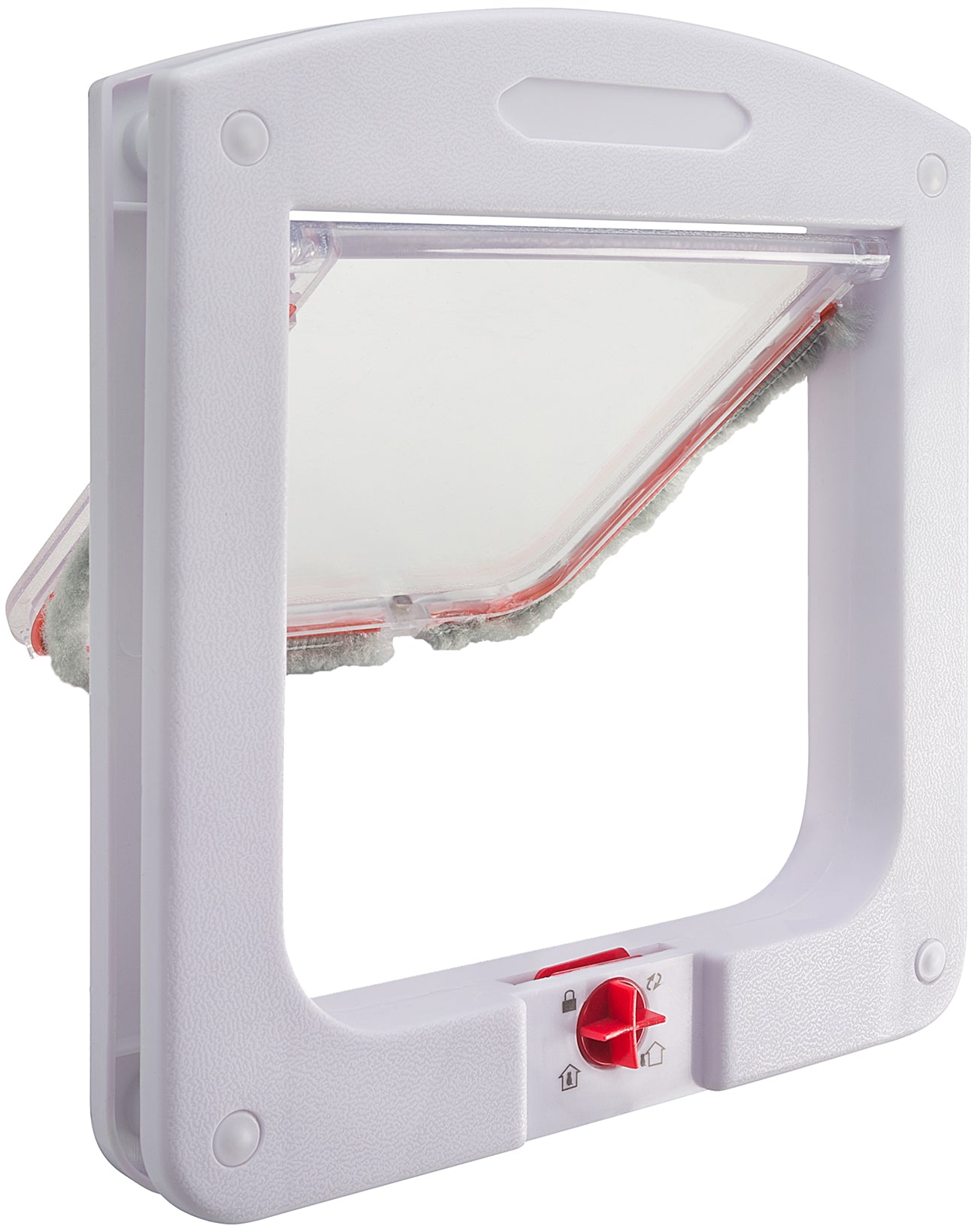 Paws and Pals Pet Door with 4-Way Lock for Cats and Dogs Durable Entry and Exit