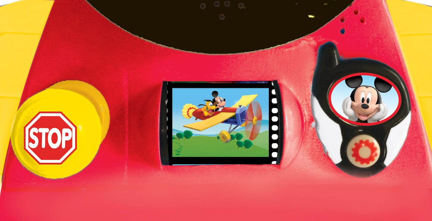 Kiddieland Disney Mickey Mouse Clubhouse Plane Light and Sound Activity Ride-On