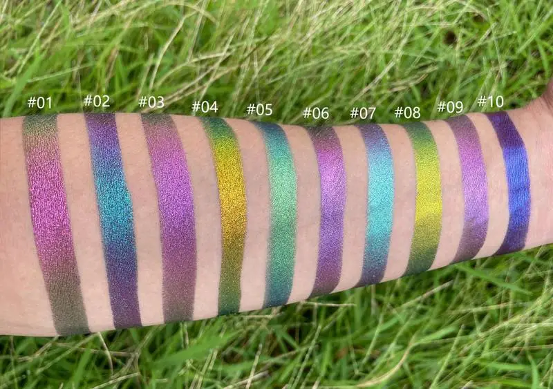 High Pigmented Holographic Duochrome MultiChrome Chameleon Eyeliner Pen