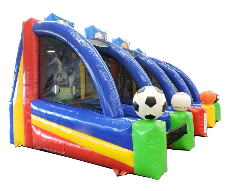 TentandTable Bounce House Commercial Vinyl Interactive Inflatable Kids Game， Sports Carnival Games