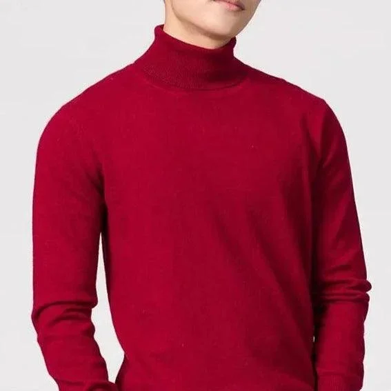 Suéter Premium Patagônia™ com Gola Alta / Elegância e Conforto com Toque de Cashmere!