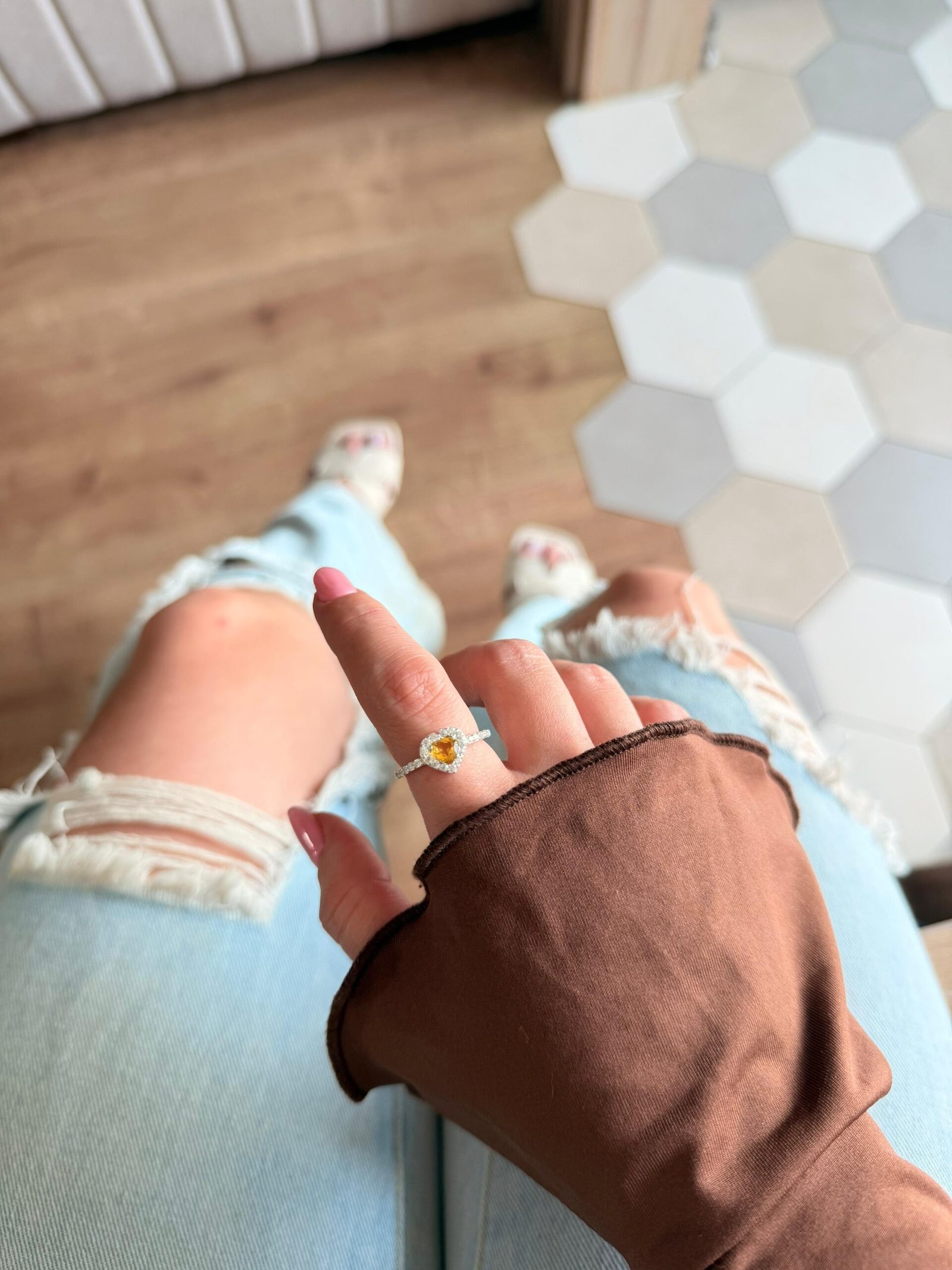 Anel Coração Cartier (Inspiração Virginia)