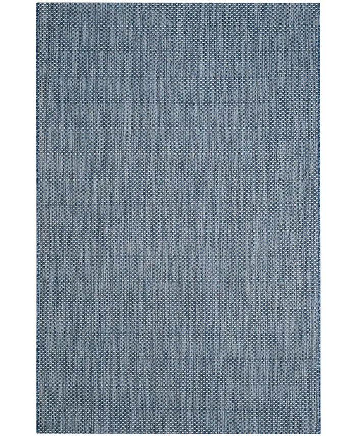 Safavieh Courtyard Navy and Gray 6'7
