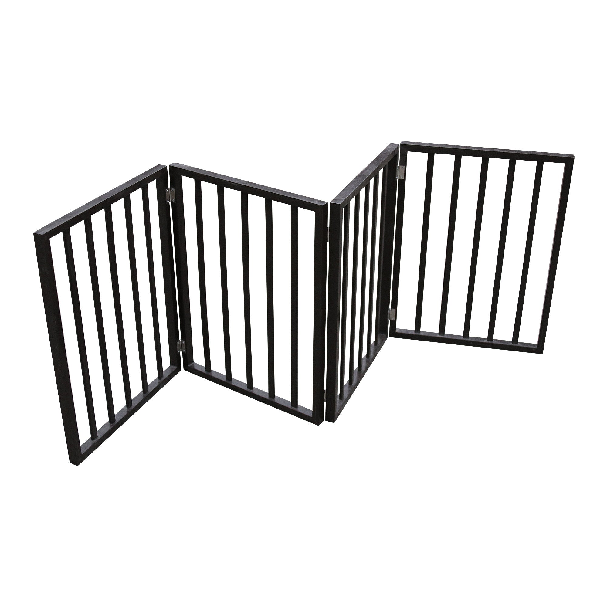 WEIKABU Pet Gate Dog Gate for Doorways， Freestanding and Folding， 73
