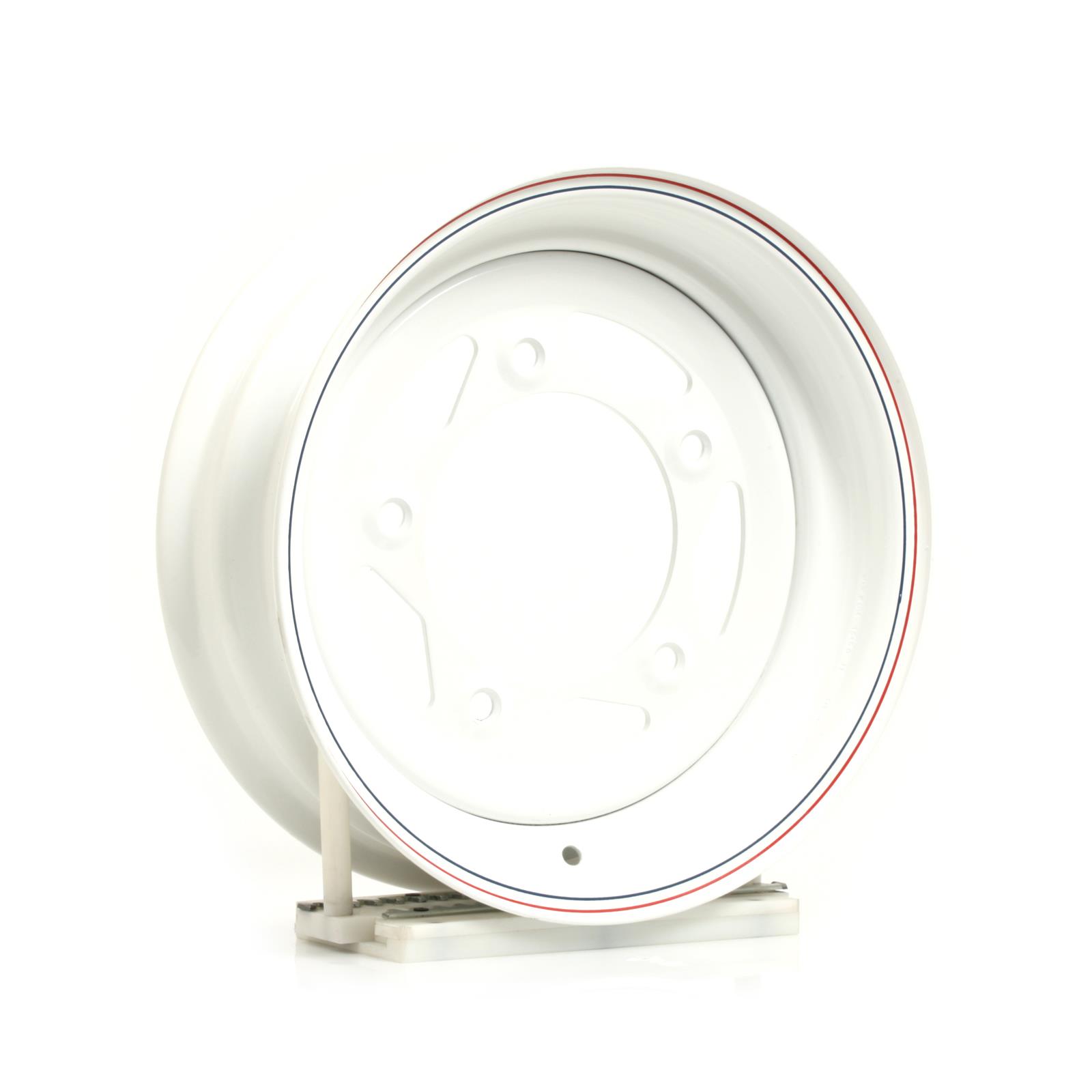 U.S. Wheel 27-5554R U.S. Wheel 27 Series VW Baja Star White Wheels