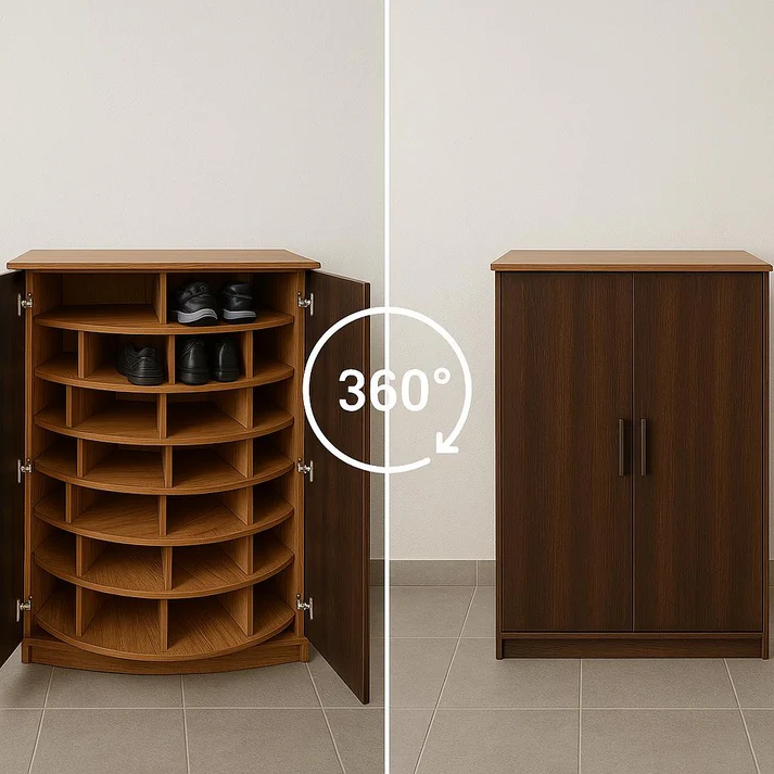 Sapateira giratória 360°