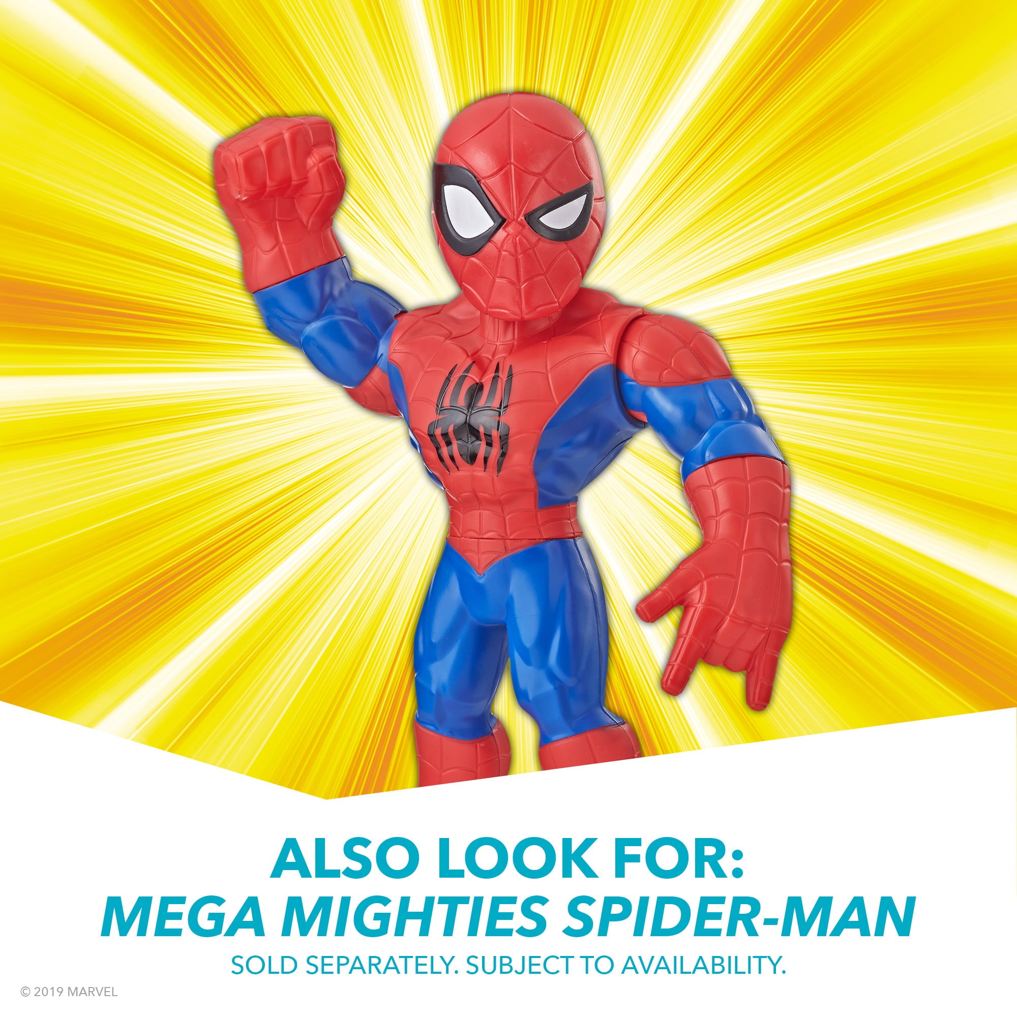 Playskool Marvel Super Hero Adventures Mega Mighties Hulk， 10-Inch Toy