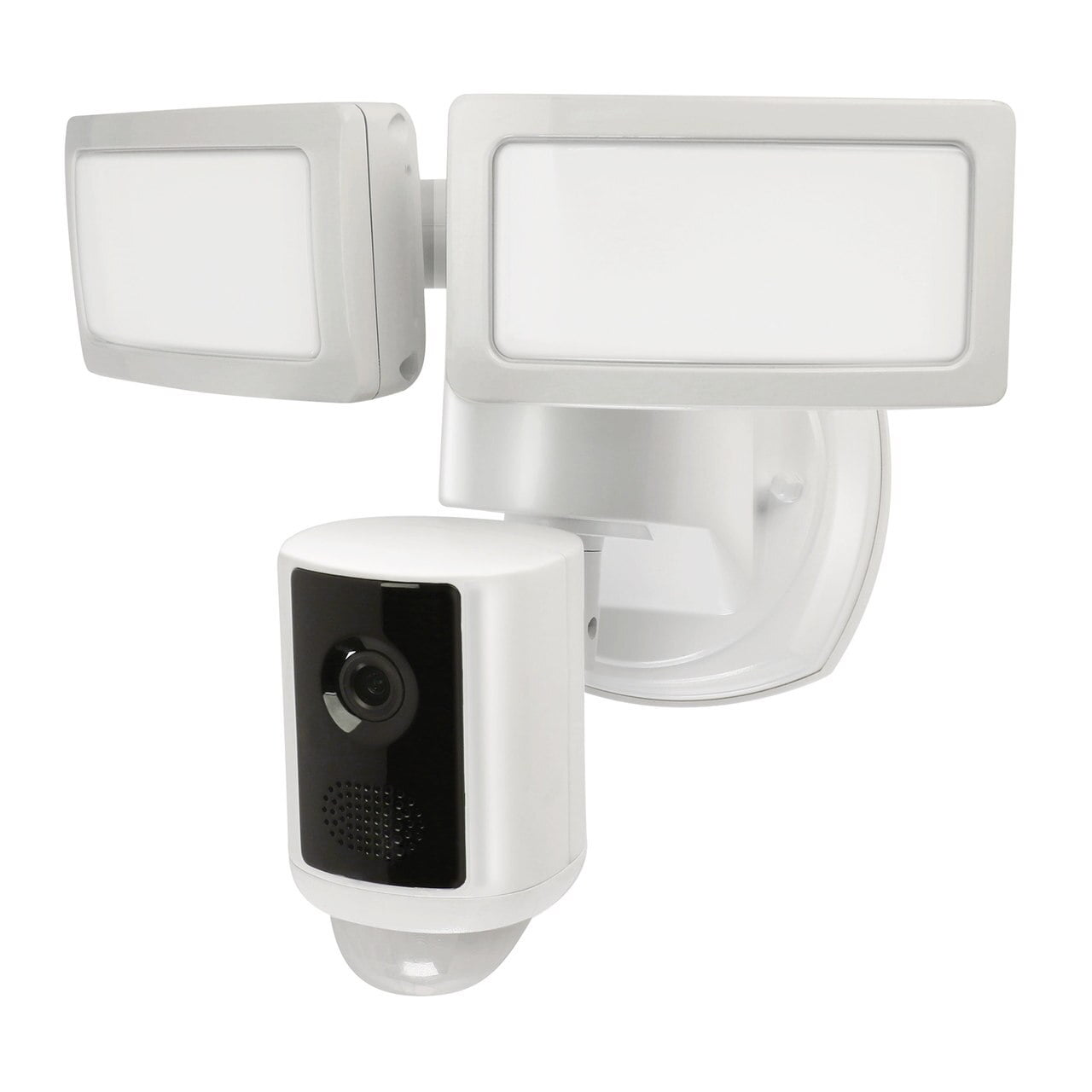 Feit Electric LED Dual Head Motion Sensor Smart Floodlight with Security Camera SEC3000/CAM/RP