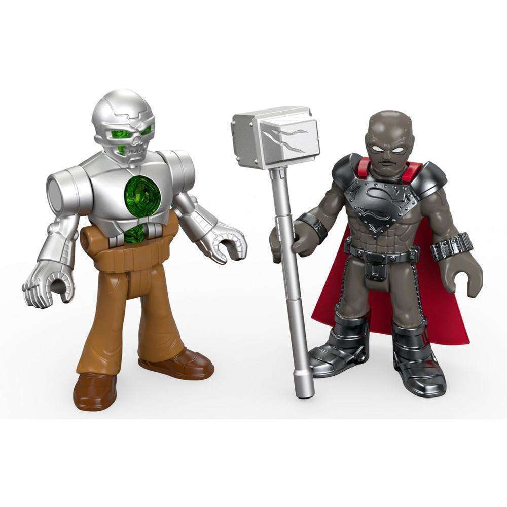Imaginext DC Super Friends Steel and Metallo