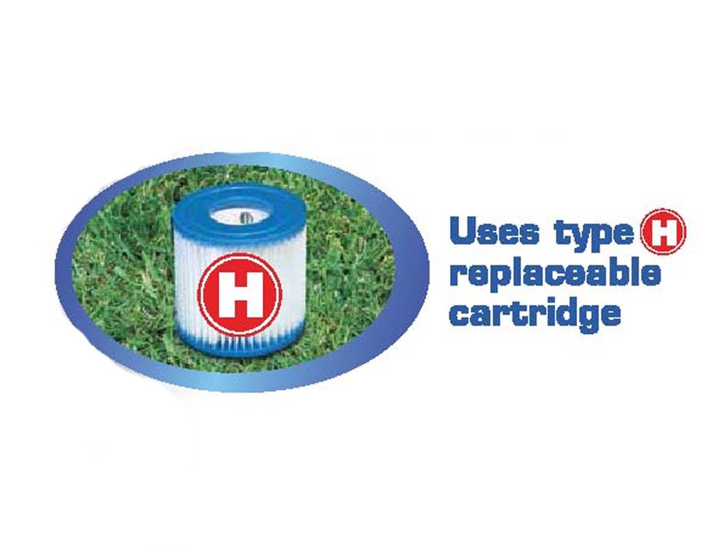 Intex 10ft x 30in Easy Set Above Ground Inflatable Family Swimming Pool and Pump