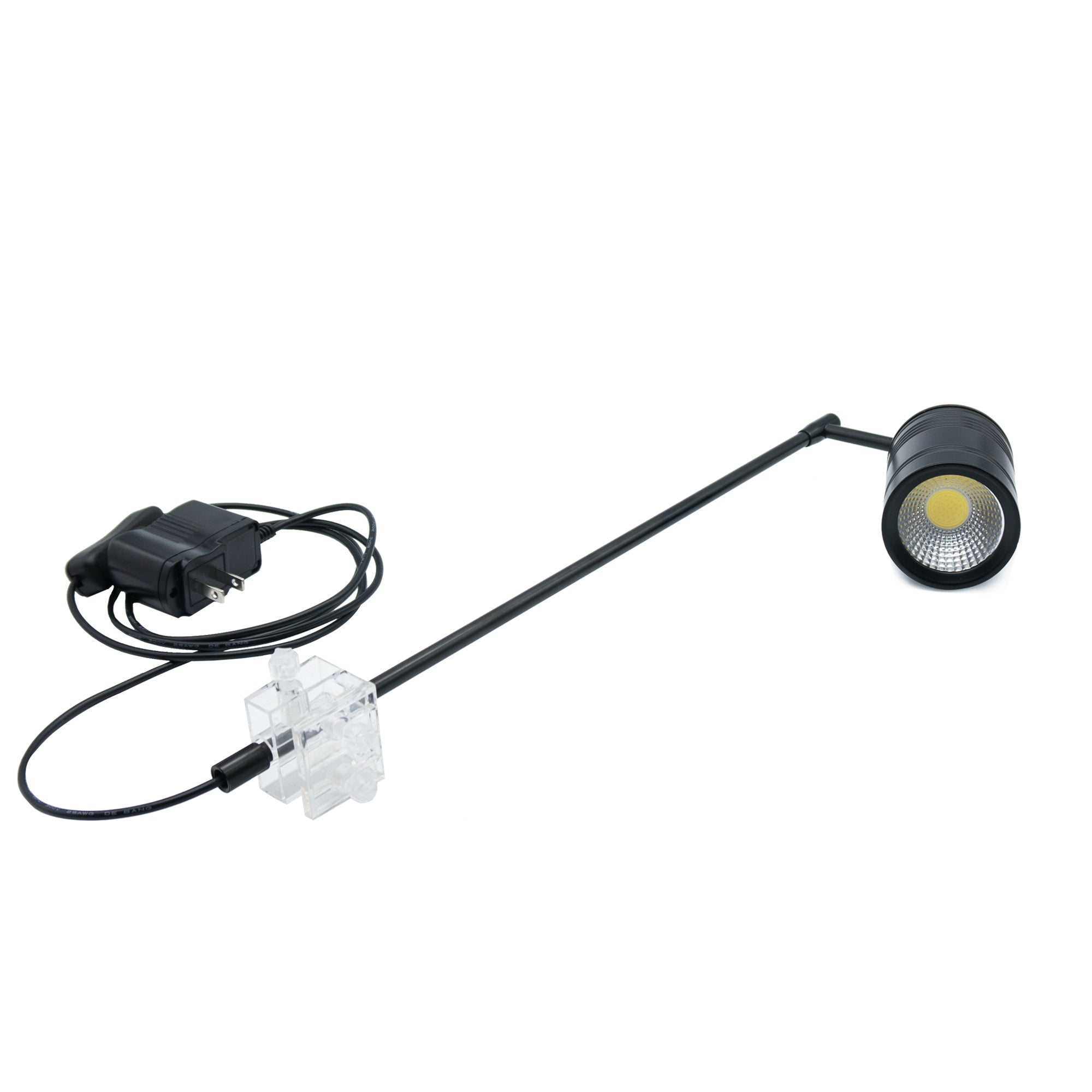 HIRO Aquatics Full Spectrum 15W COB LED Aquarium Spotlight， for Nano Tank/Wabikusa/Terrarium/Paludariums