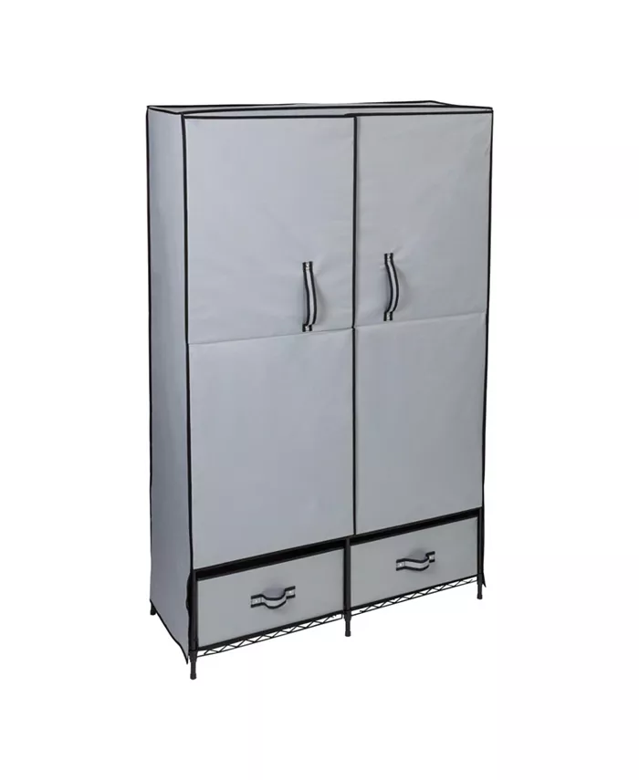Honey Can Do Clothes Storage Wardrobe with Drawers