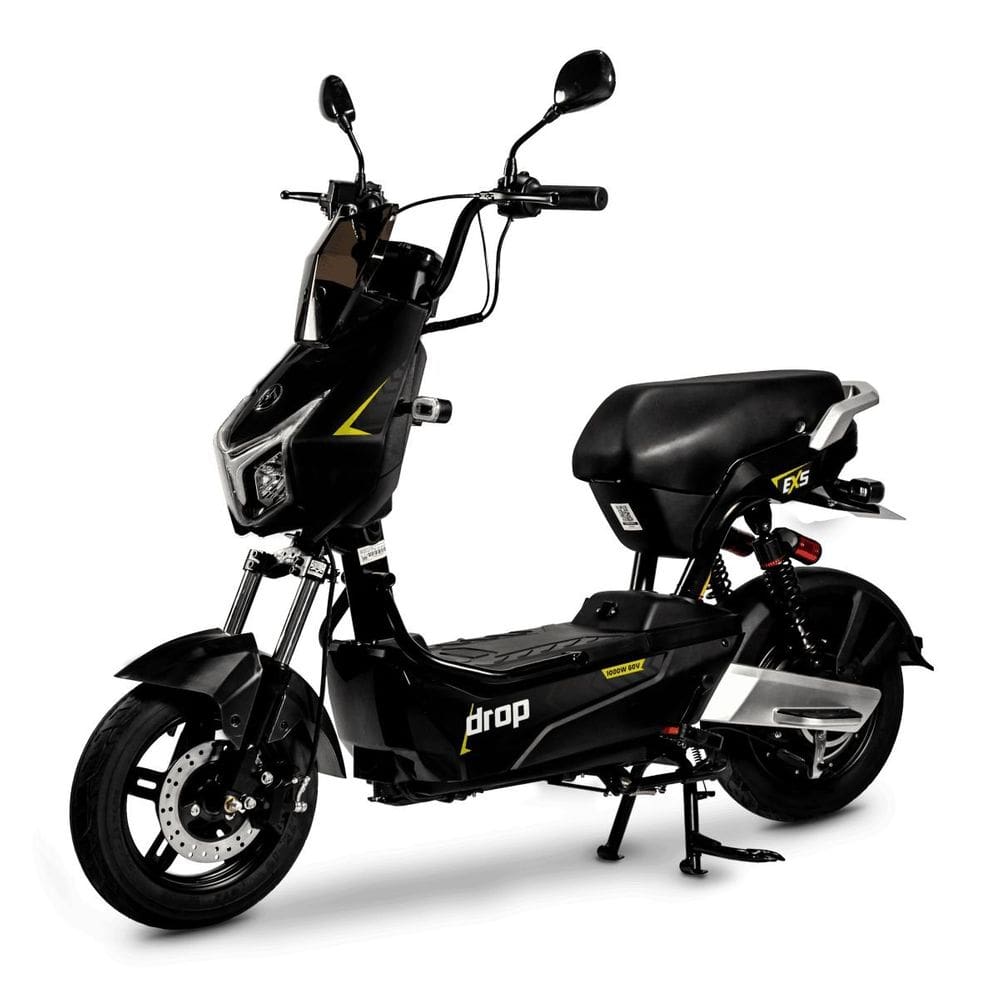 Scooter Elétrica EXS 800W 60V 20Ah Preto Drop Bicicleta Patinete