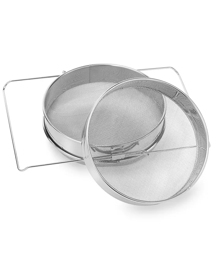 Honey Keeper Honey Strainer Double Sieve Stainless Steel Mesh Filter - Honey Keeper