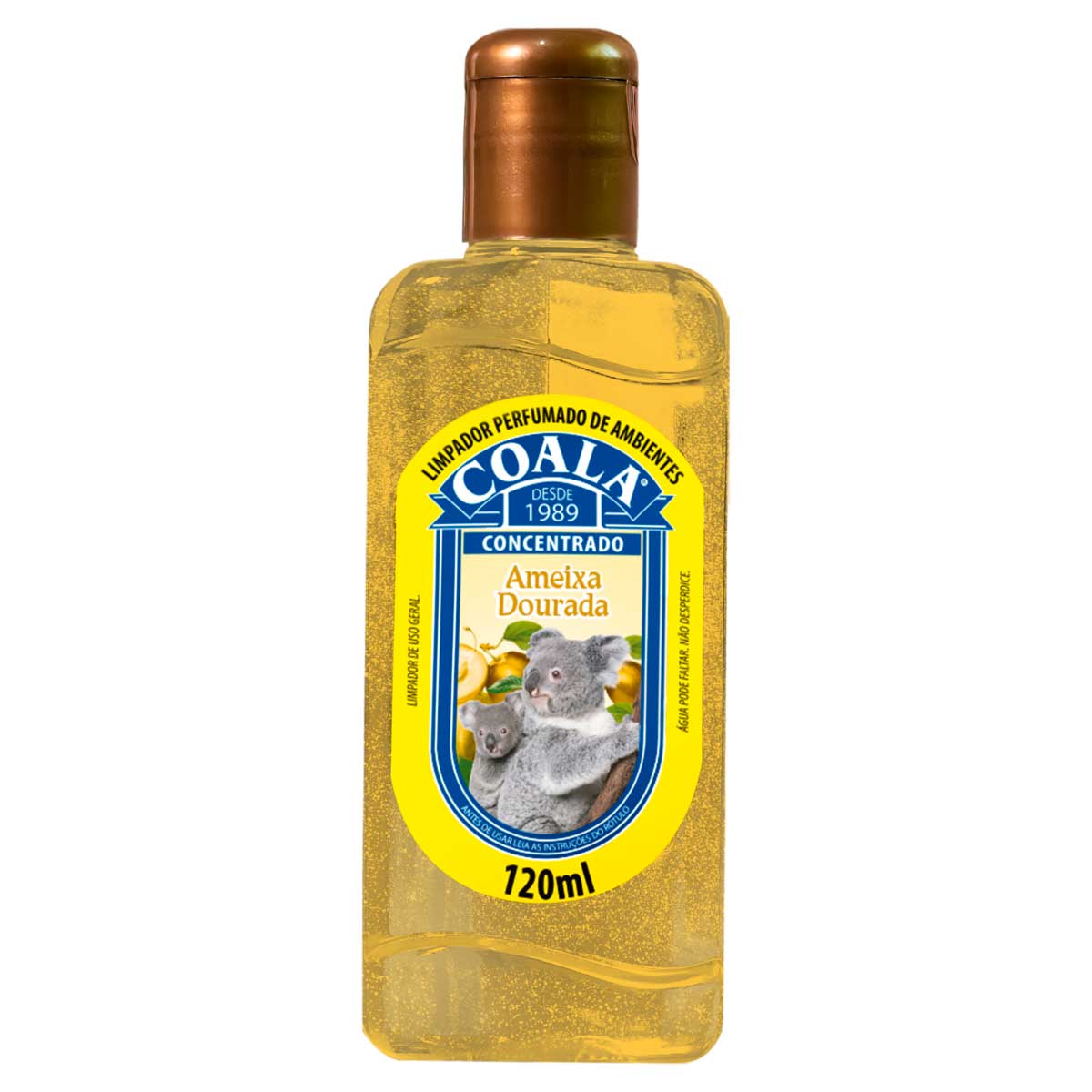 Limpador Perfumado Concentrado Ameixa Dourada Coala 120ml