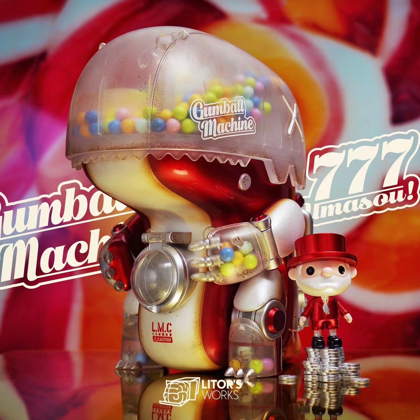 Umasou! x 777 - Gumball Mecha