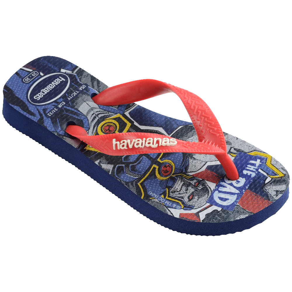 Chinelo Havaianas Infantil Top Heróis DC Super-Homem
