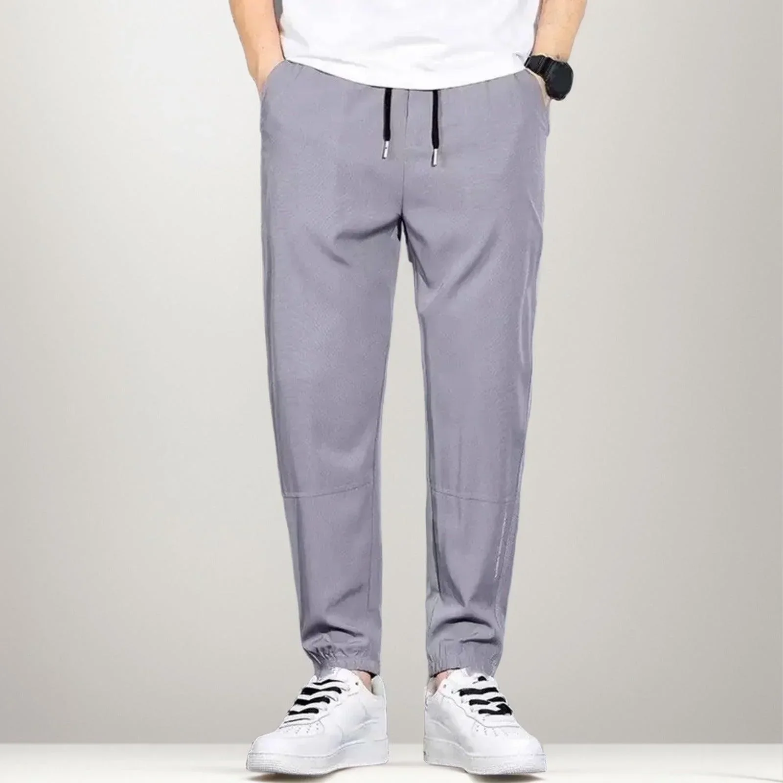 Calça Jogger Legolas™ em Seda Gelo / Leveza, Conforto e Estilo para o Seu Dia a Dia!