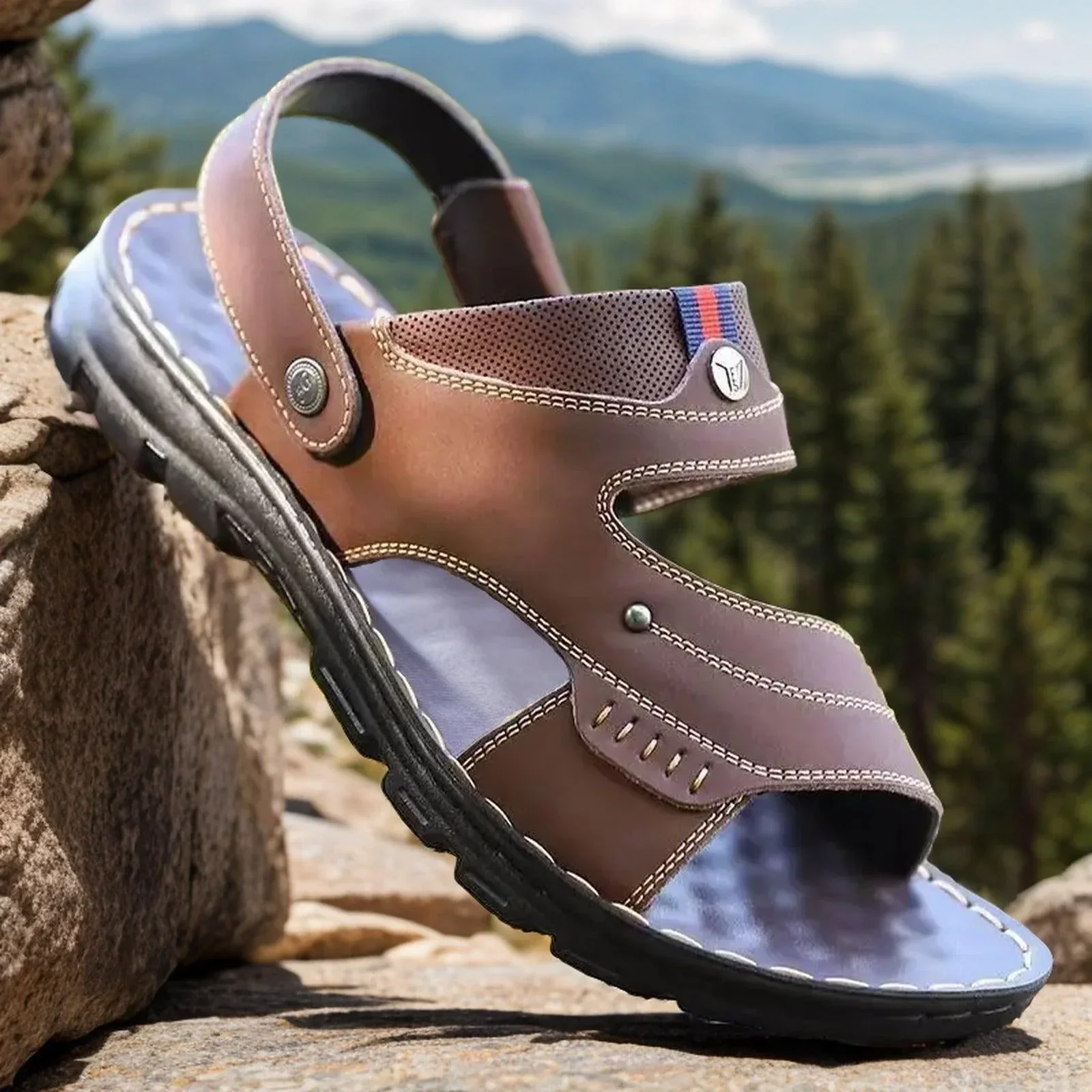 Sandálias OrthoComfort™ com Palmilha Massageadora / Conforto e Alívio para Seus Pés!