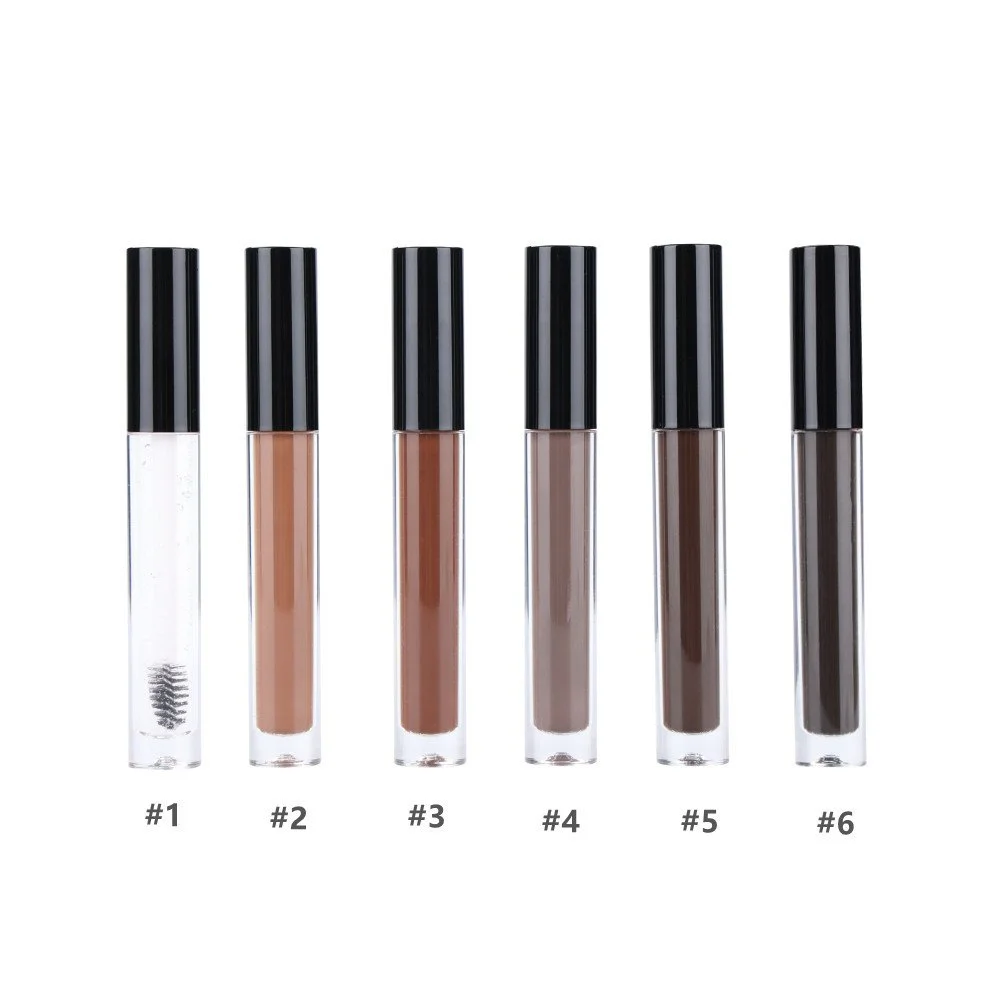 5 Colors Custom Private Label Eyebrow Tint Brow Gel