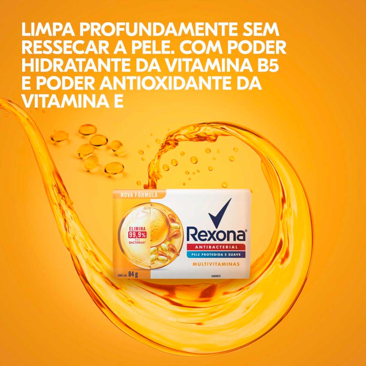 Sabonete em Barra Rexona Envoltorio 84g