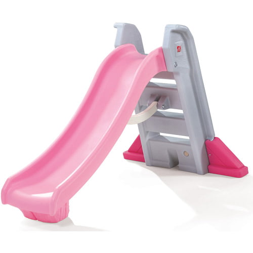 Step2 Naturally Playful Big Folding Slide Pink， Toddlers