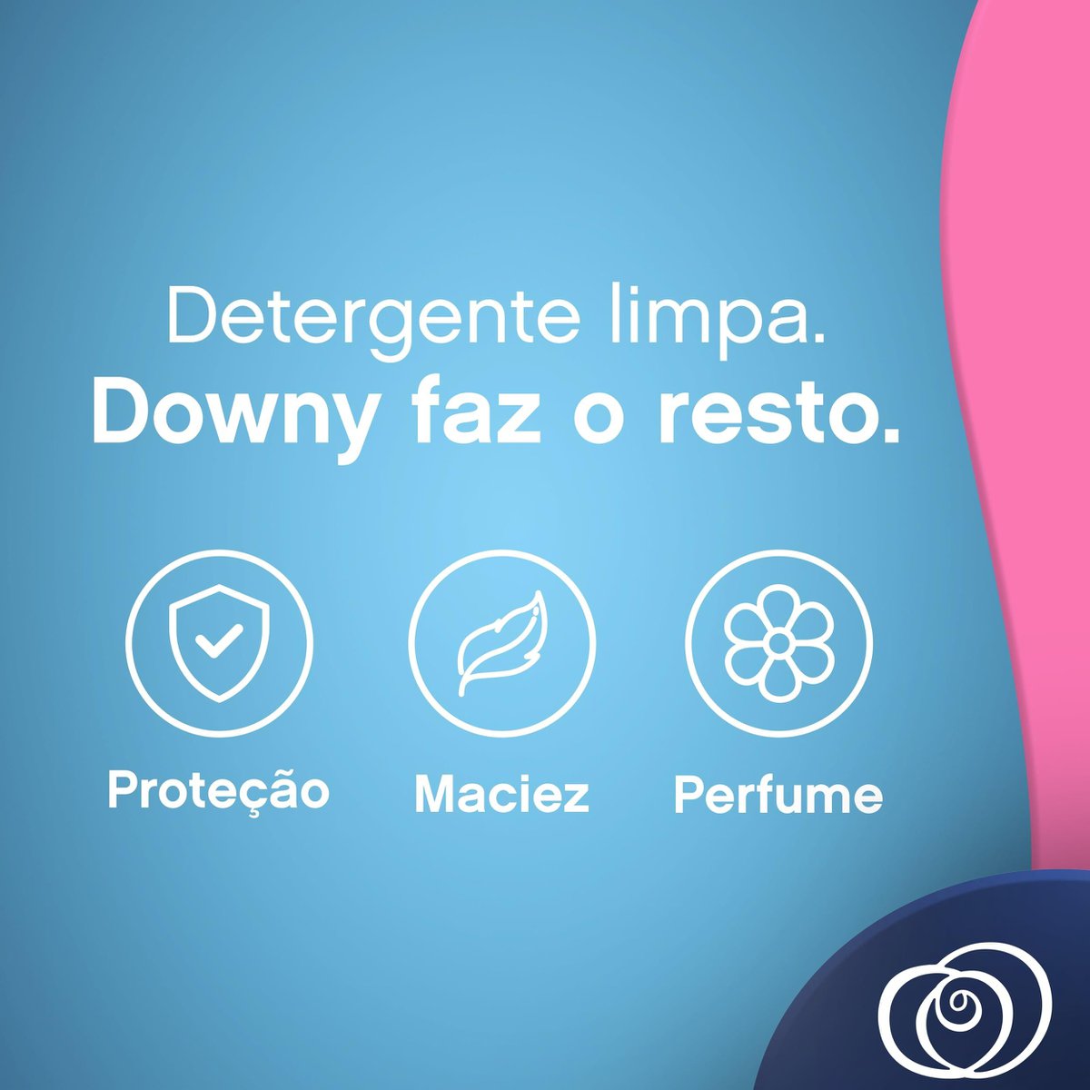 Kit com 4 Unidades de Amaciante Downy Concentrado Brisa de Verao 3 L