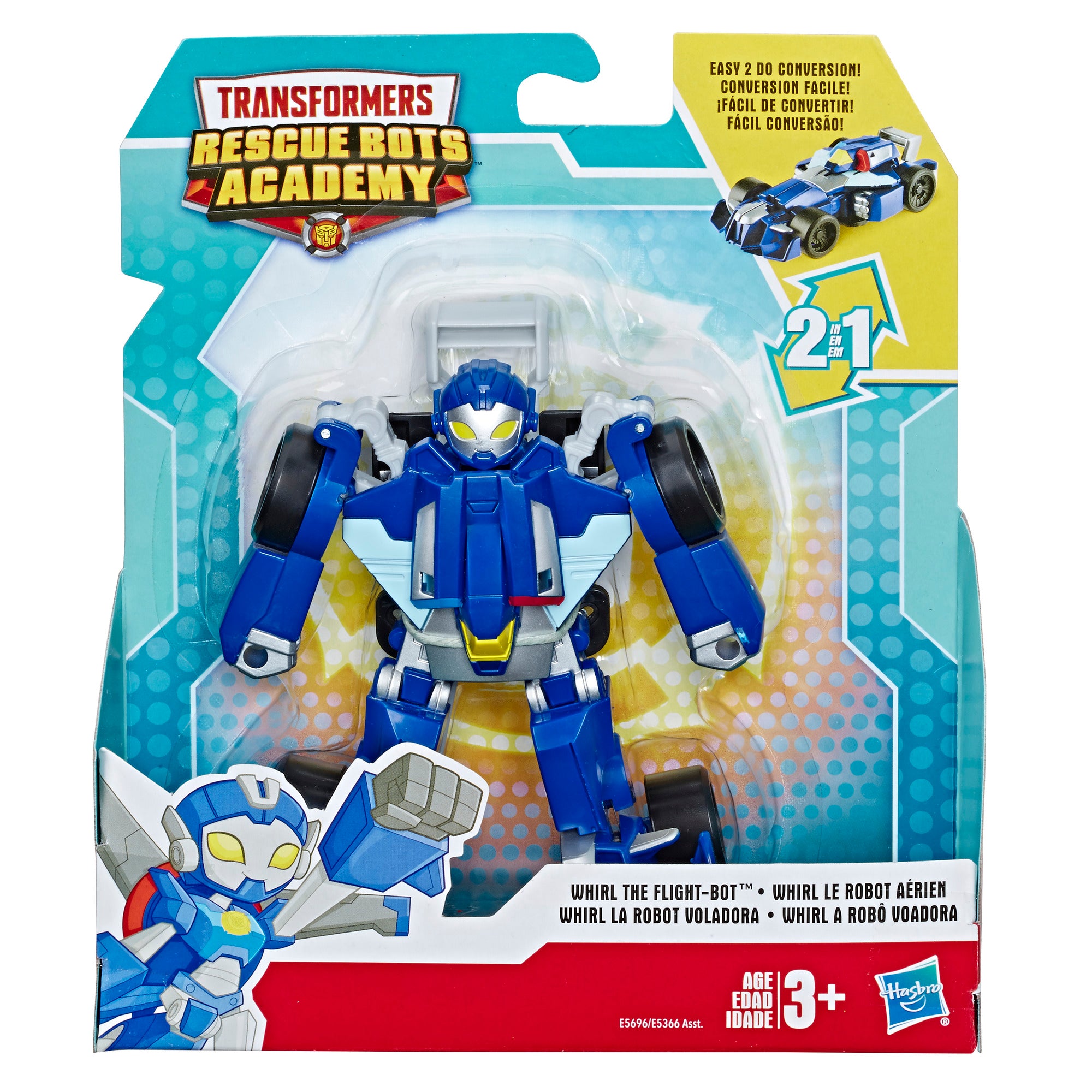 Playskool Heroes Transformers Rescue Bots Academy Whirl the Flight-Bot Figure