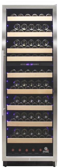 Element by Vinotemp EL168WCST Connoisseur Series 24 Inch Stainless Steel Wine Cooler