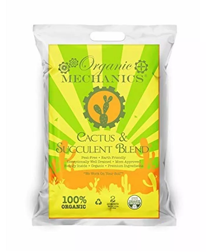 ORGANIC MECHANICS Ground Cactus and Succulent Blend- 2 Quart
