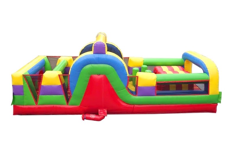 TentandTable Commercial Inflatable Obstacle Course， Retro