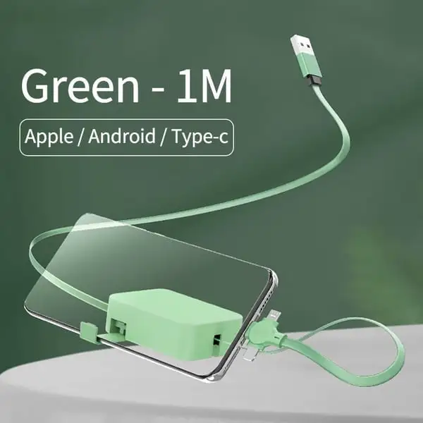 ⏰  PROMOTION SALE 47% OFF🔥3 in 1 Rechargeable USB Fast Charging C